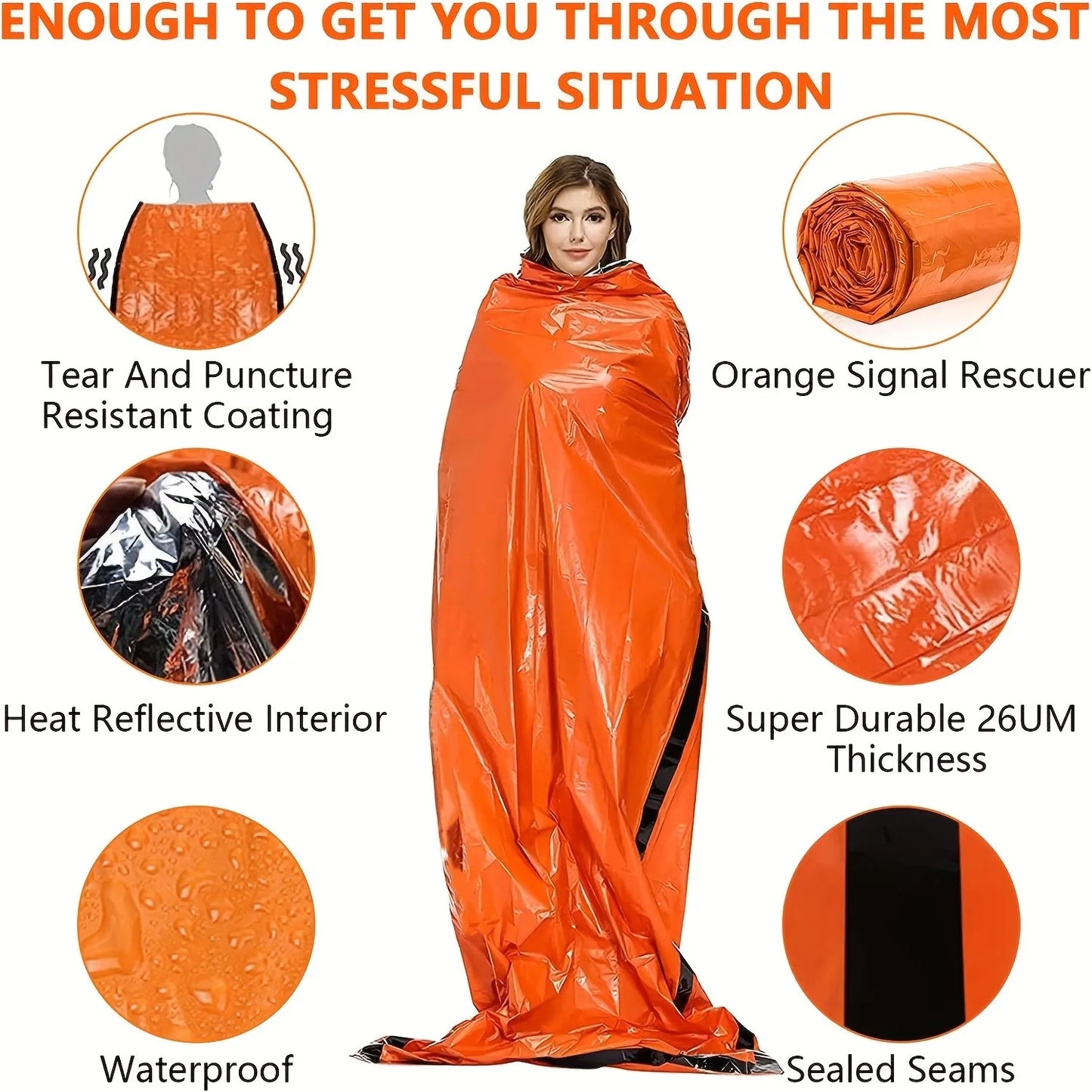 HeatGuard™ Survival Bivy