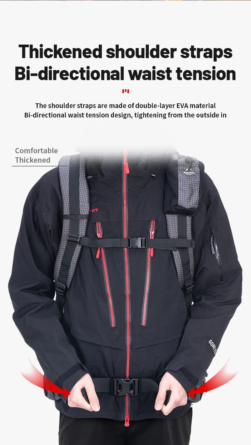 Ergonomic Waterproof Hiking Backpack