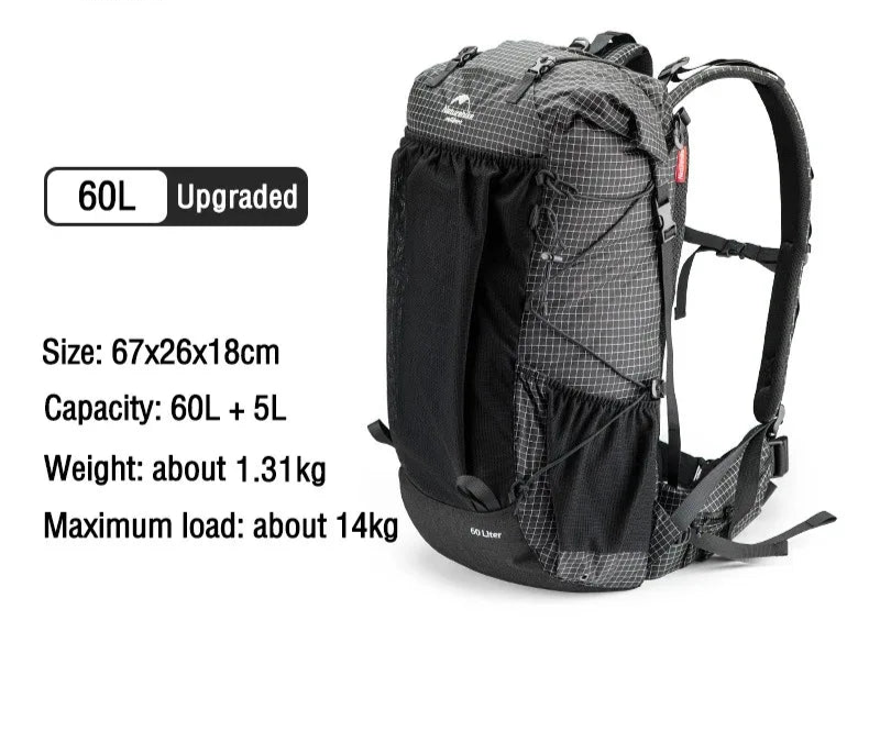 Ergonomic Waterproof Hiking Backpack