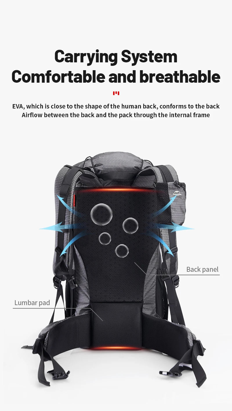Ergonomic Waterproof Hiking Backpack