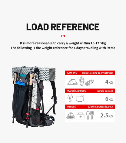 Ergonomic Waterproof Hiking Backpack
