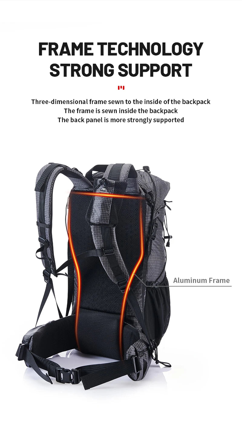 Ergonomic Waterproof Hiking Backpack