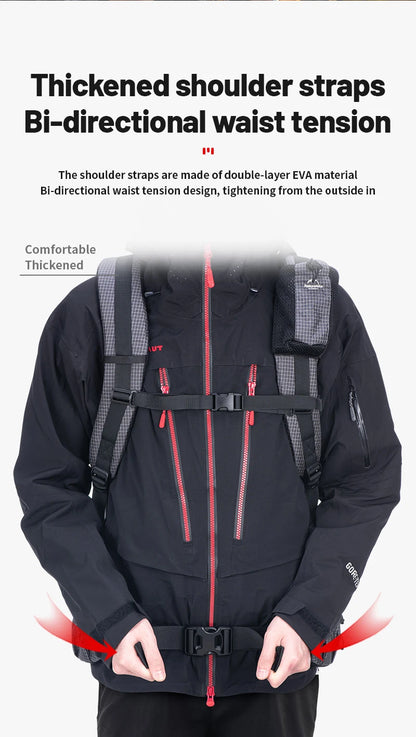 Ergonomic Waterproof Hiking Backpack