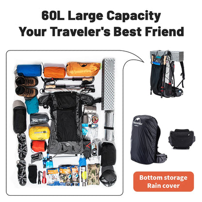 Ergonomic Waterproof Hiking Backpack