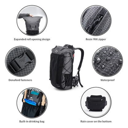 Ergonomic Waterproof Hiking Backpack
