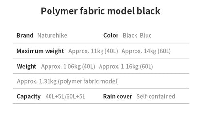 Ergonomic Waterproof Hiking Backpack