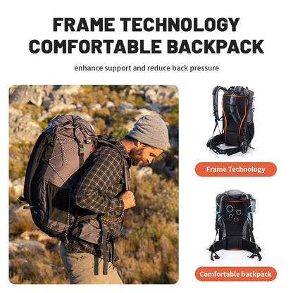 Ergonomic Waterproof Hiking Backpack