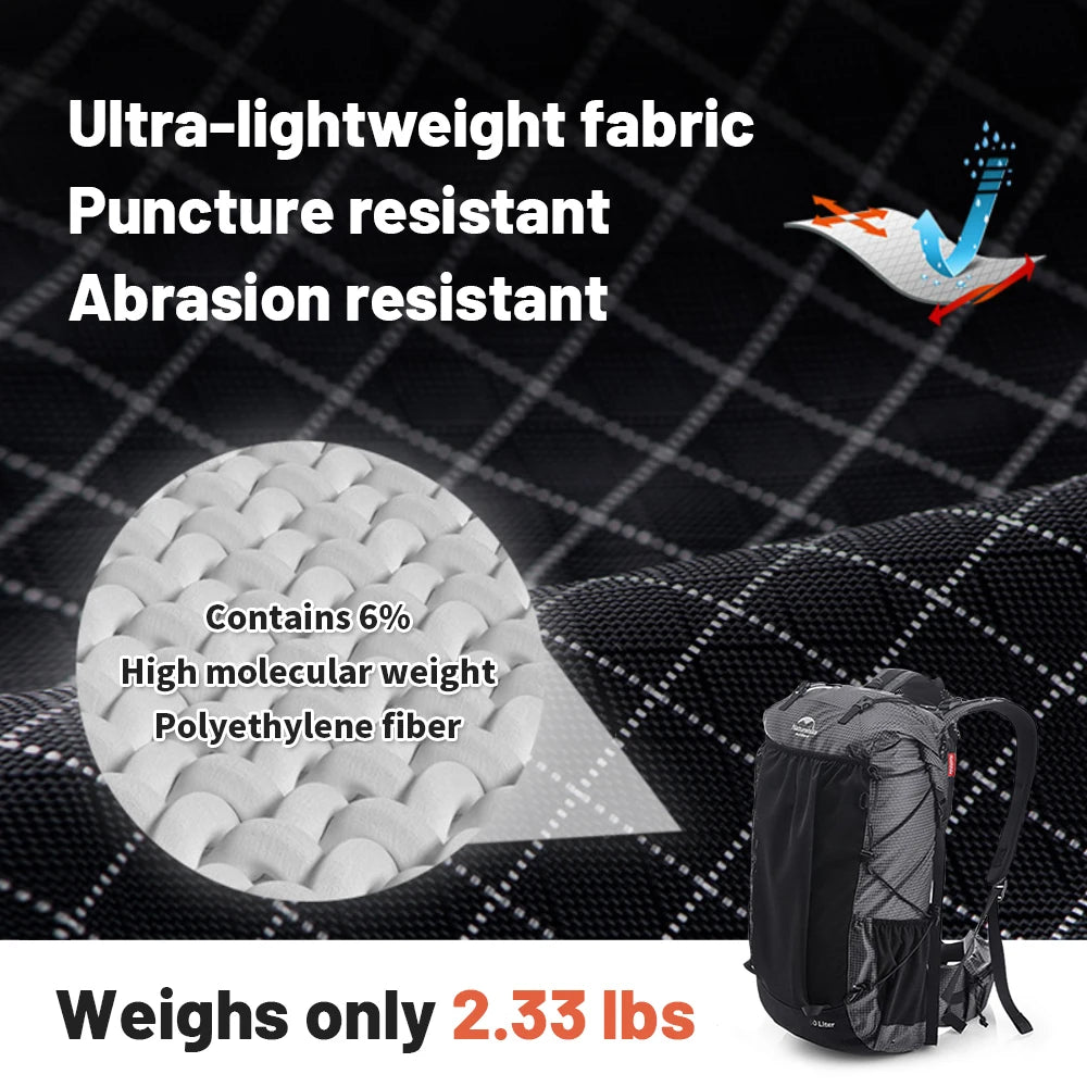 Ergonomic Waterproof Hiking Backpack